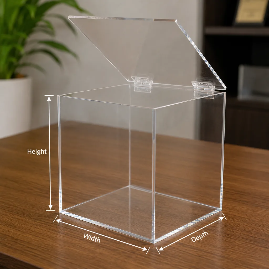 Hinged Acrylic Box in Jeddah