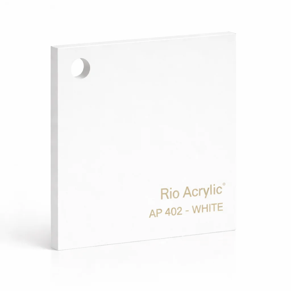 White Acrylic Sheet - Rio Acrylic Jeddah