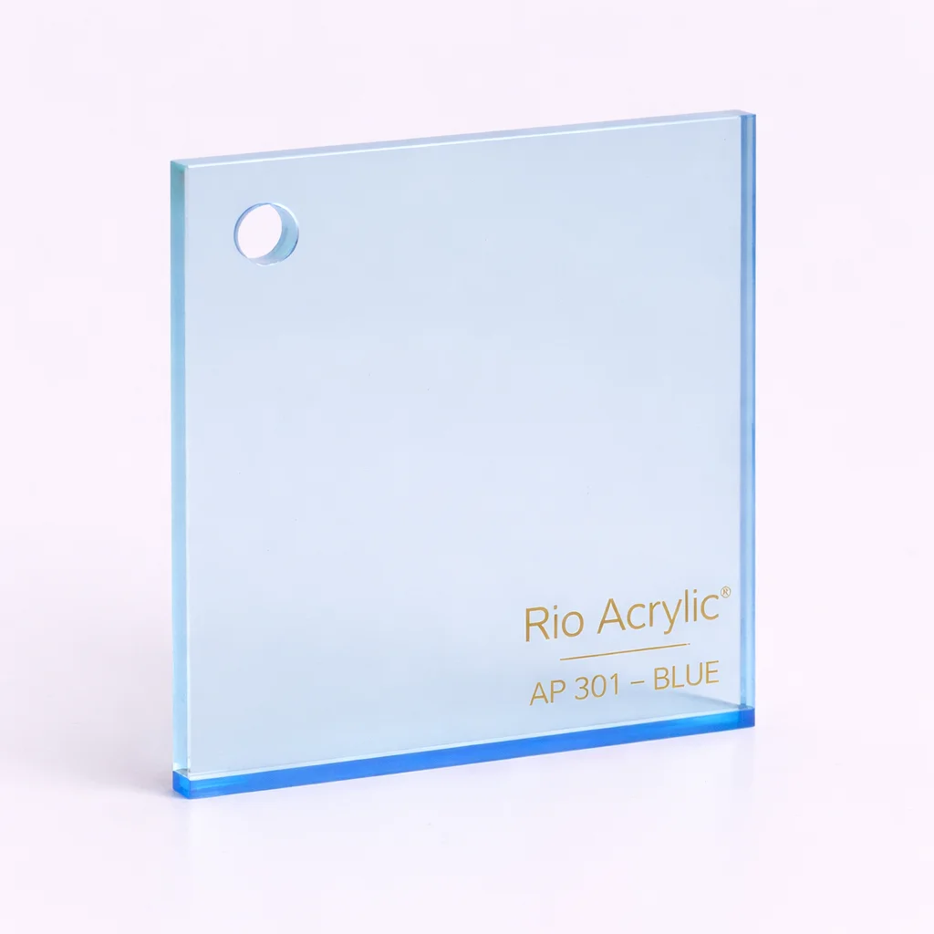 Blue Acrylic Sheet - Rio Acrylic Jeddah