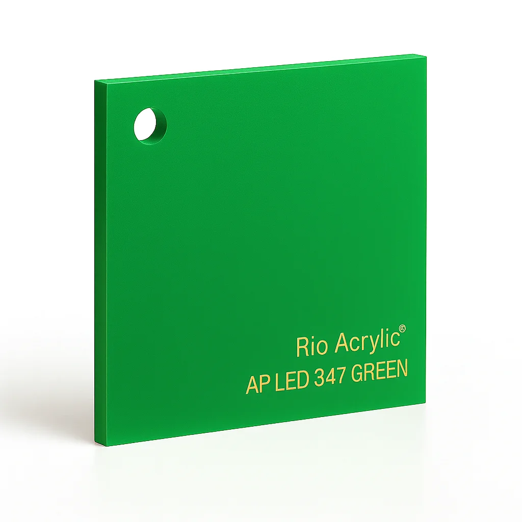 Green Acrylic Sheet - Rio Acrylic Jeddah