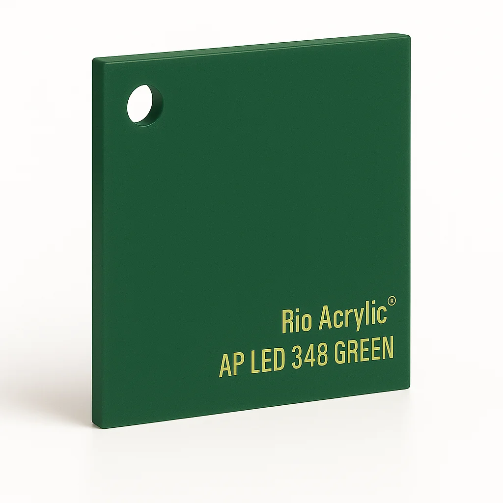 Green Acrylic Sheet - Rio Acrylic Jeddah