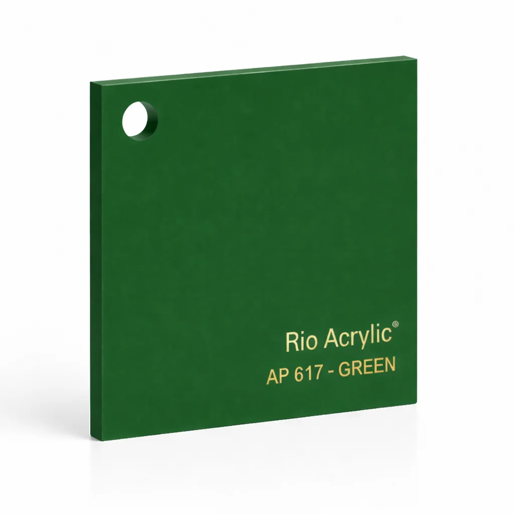 Green Acrylic Sheet - Rio Acrylic Jeddah