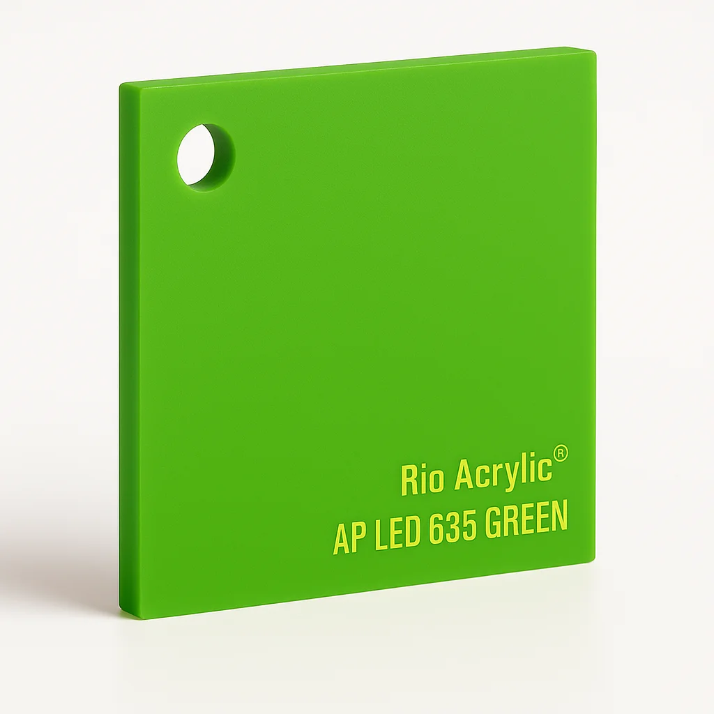 Parrot Green Acrylic Sheet - Rio Acrylic Jeddah