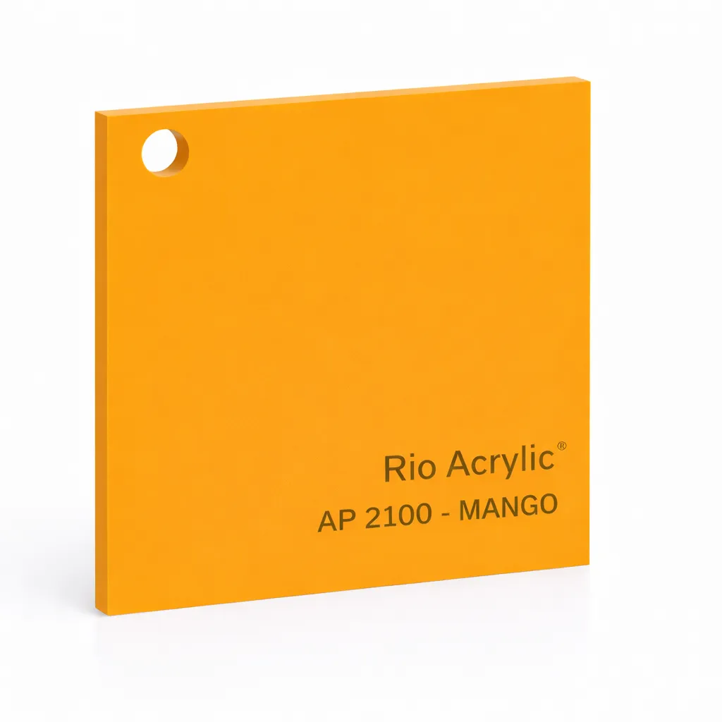 Mango Acrylic Sheet - Rio Acrylic Jeddah
