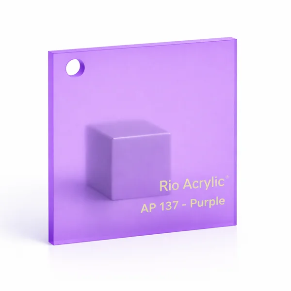 Purple Acrylic Sheet - Rio Acrylic Jeddah
