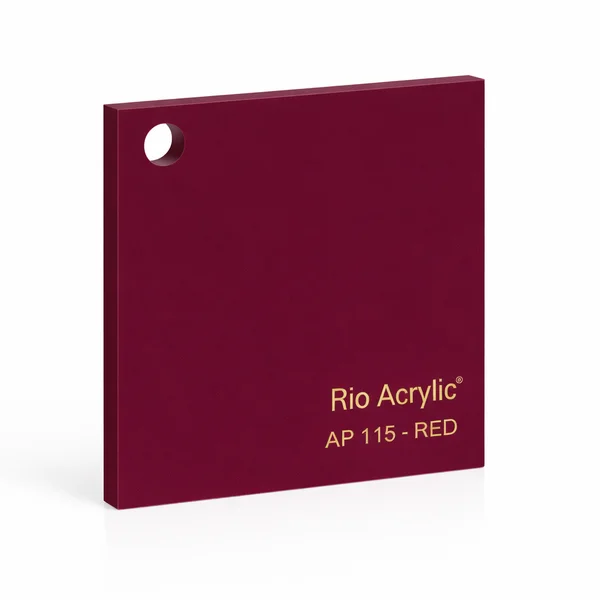 Red Acrylic Sheet - Rio Acrylic Jeddah
