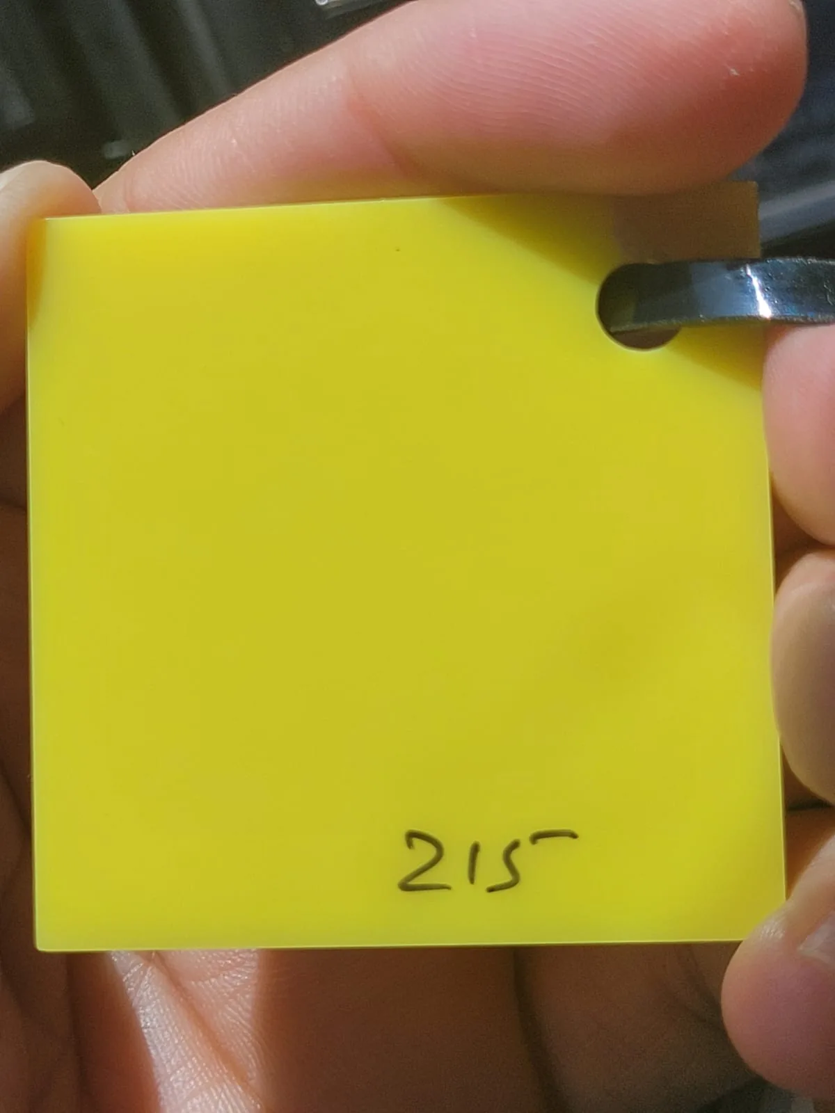 Detailed view 1 of Yellow - Rio Acrylic